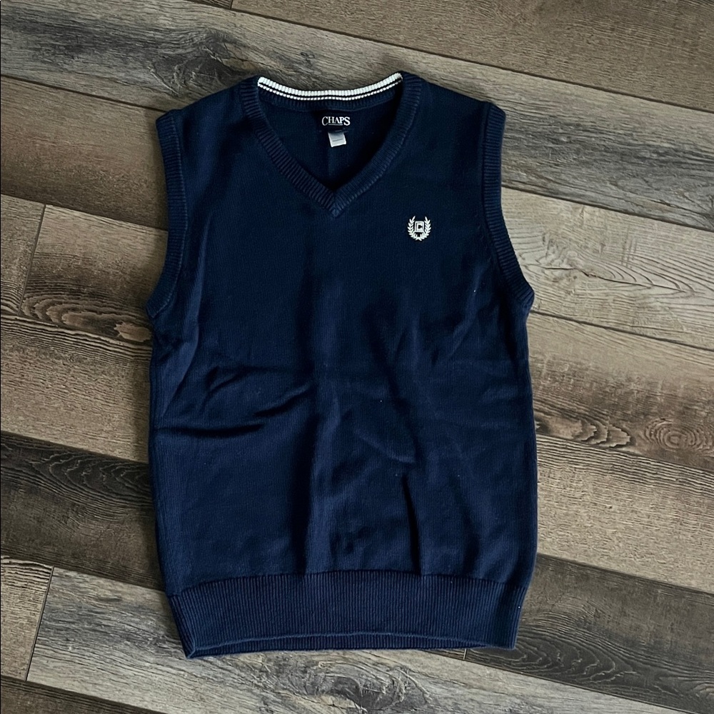 Chaps Knit Pullover Vest